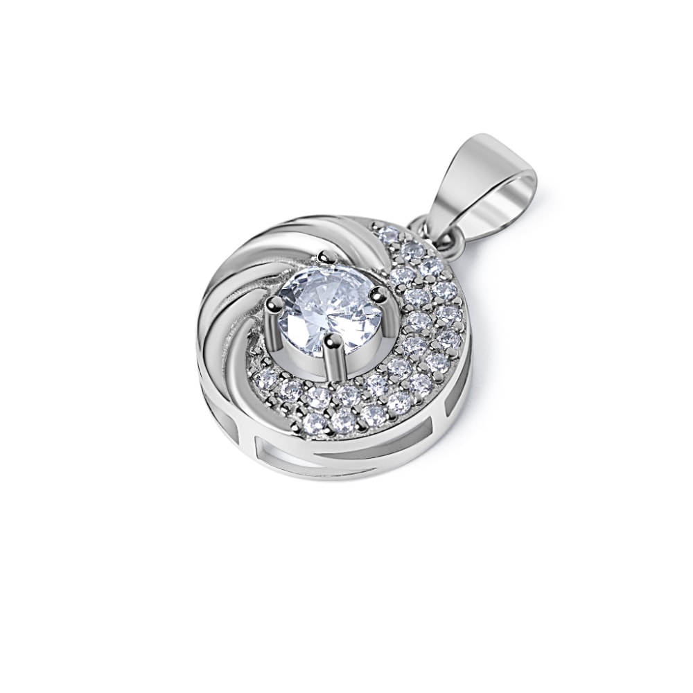 Collezione 1837™:Pendente Makers con piastrina per nome in argento, 61 cm | & Co. Italia